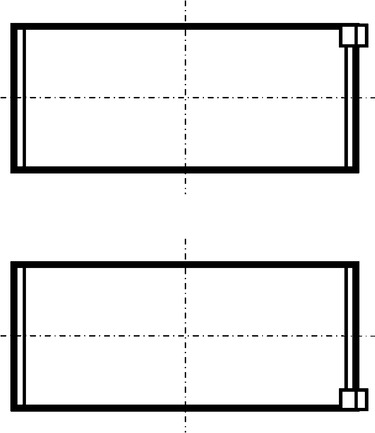 KOLBENSCHMIDT Plejllejesæt 37174610