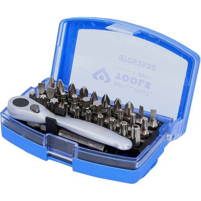 BRILLIANT TOOLS Skruebitsæt bt053532