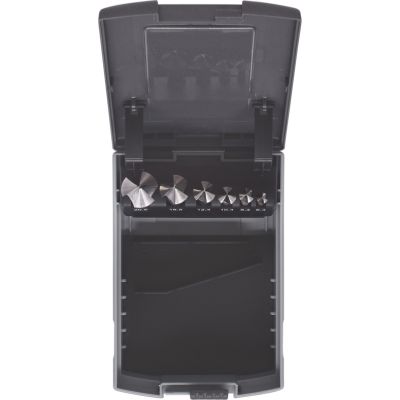 KS Tools 336.0446 3360446 Keglesænker-sæt 6.3 mm, 8.3 mm, 10.4 mm, 12.4 mm Stål Cylinderskaft 1 stk