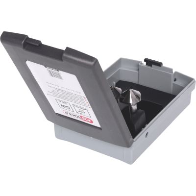 KS Tools 336.0456 336.0456 Kegle- og slibeforsænker 6.3 mm, 8.3 mm, 10.4 mm, 12.4 mm, 16.5 mm, 20.5 mm HSS-Co 5 Cylinderskaft 1 stk