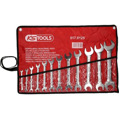 KS TOOLS Dobbelt-gaffelnøglesæt 517.0125