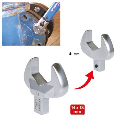 KS TOOLS Indstiks-gaffelnøgle, momentnøgle 516.2241