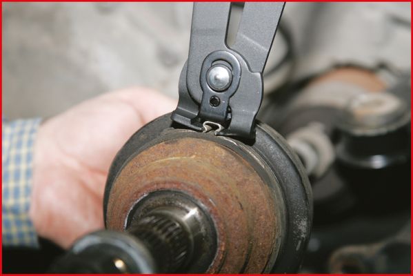 KS TOOLS Tang, spændebånd 115.1053