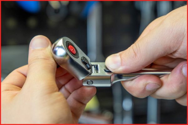 KS TOOLS Omskiftelig skralde 914.3820