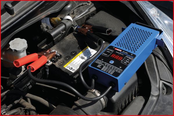 KS Tools 550.1685, Blybatterier (VRLA), 12 V, Stål, Blå
