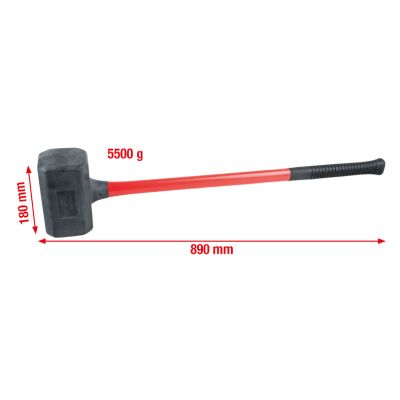 KS Tools 140.5259 Gummihammer 1 stk