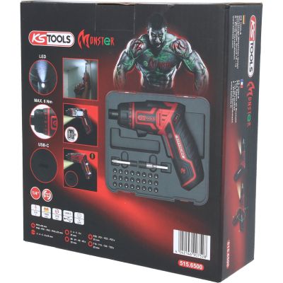 KS TOOLS Batteriskruemaskine 515.6500