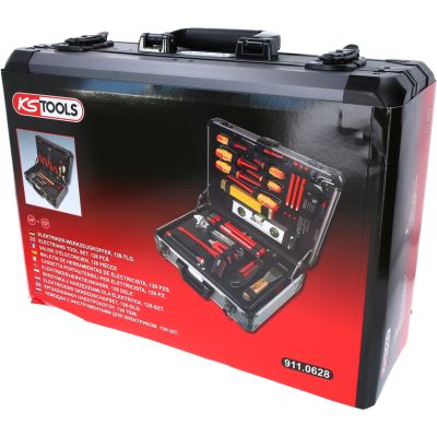 KS Tools Elektriker Værktøjssæt - 1/4tm-1/2tm (128 dele)