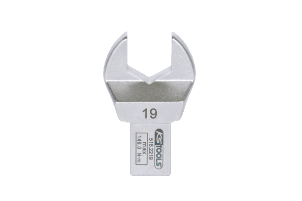 KS TOOLS Indstiks-gaffelnøgle, momentnøgle 516.2219