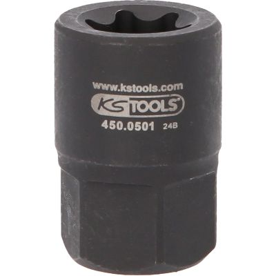 KS TOOLS Skraldenøgleindsats (Hexagon) 450.0501