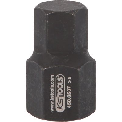 KS TOOLS Skraldenøgleindsats (Hexagon) 450.0507