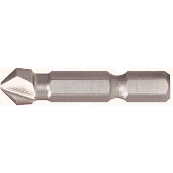 KS Tools 336.0276, Boremaskine, Borehoved til afgratning, Højre rotation, 1,04 cm, 50 mm, Metal uden jern, Blød metal, Stål