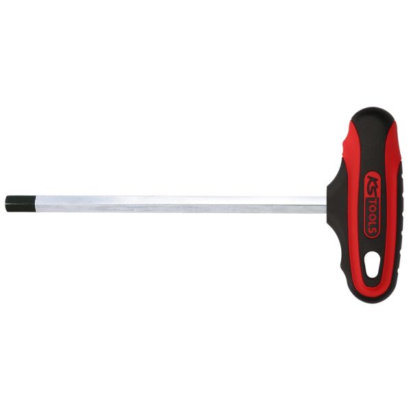 KS Tools 158.8040, T-håndtag unbrakonøgle, Metric, 1 stk, Krom-vanadium-stål, 10 mm, 23,5 cm