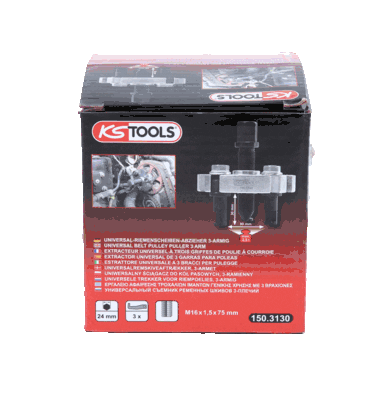 KS TOOLS Aftrækker, remskive 1503130