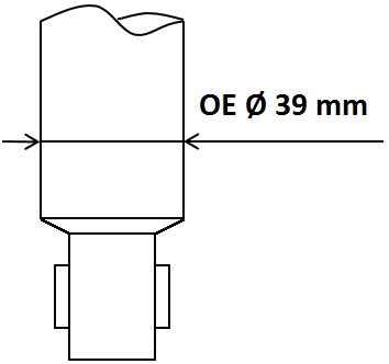 KYB Støddæmper 3438001 bagaksel for VAUXHALL CITROËN OPEL PEUGEOT
