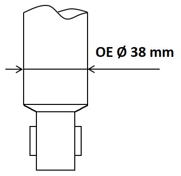 KYB Støddæmper 3430076 bagaksel for KIA HYUNDAI
