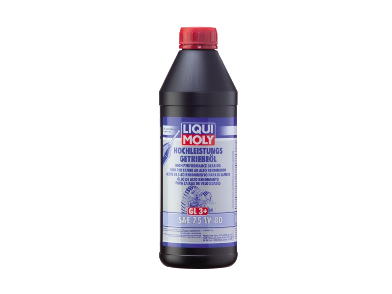 Liqui Moly Gearolie High Performance [Gl3+] SAE 75W-80 [1L], LIQUI MOLY, b.la. til Derbi