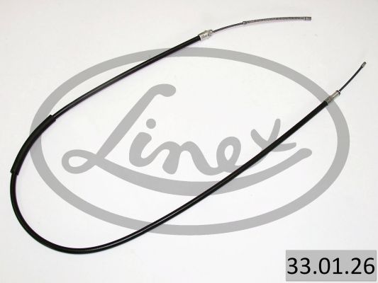 LINEX Håndbremsekabel 330126 højre for PEUGEOT