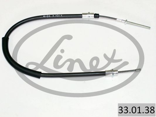 LINEX Håndbremsekabel 330138 venstre for PEUGEOT