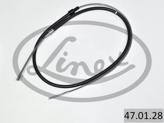 LINEX Håndbremsekabel 470128 venstre for VW