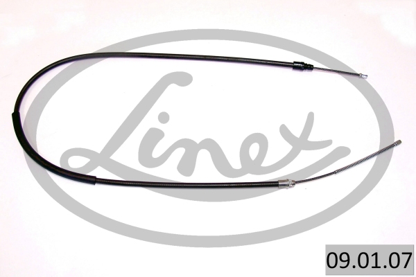 LINEX Håndbremsekabel 090107 venstre for PEUGEOT