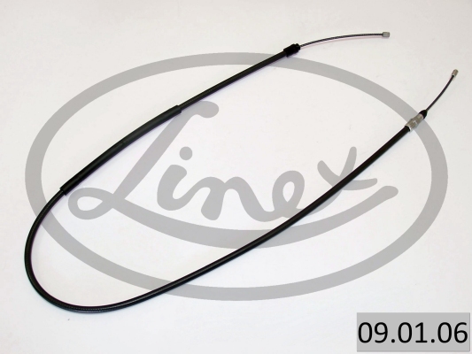 LINEX Håndbremsekabel 090106 venstre for PEUGEOT