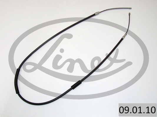 LINEX Håndbremsekabel 090110 venstre for PEUGEOT