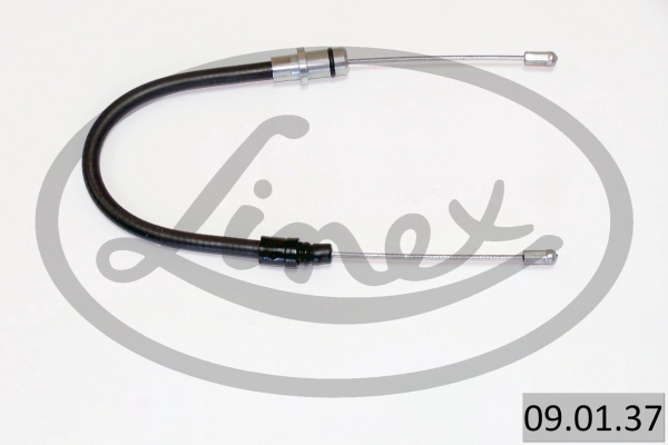 LINEX Håndbremsekabel 090137 foran for PEUGEOT
