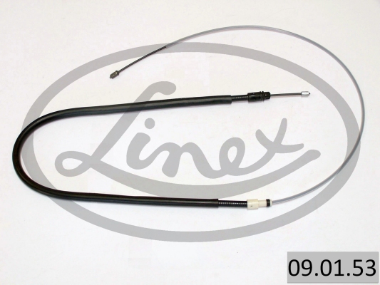 LINEX Håndbremsekabel 090153 venstre for PEUGEOT