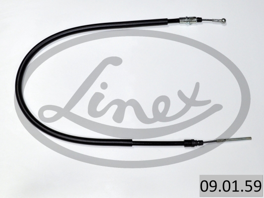 LINEX Håndbremsekabel 090159 venstre for PEUGEOT