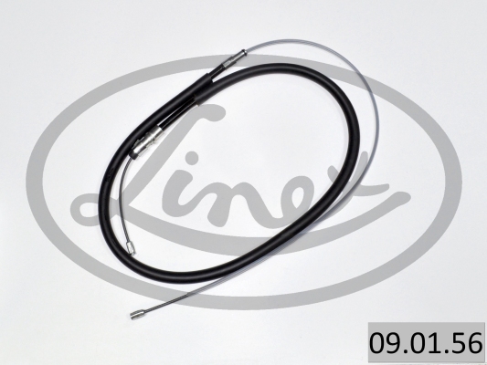 LINEX Håndbremsekabel 090156 venstre for CITROËN