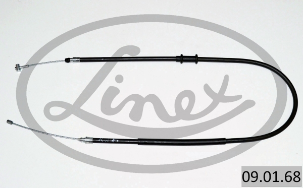 LINEX Håndbremsekabel 090168 venstre for PEUGEOT