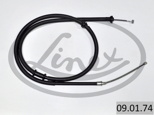 LINEX Håndbremsekabel 090174 højre for PEUGEOT
