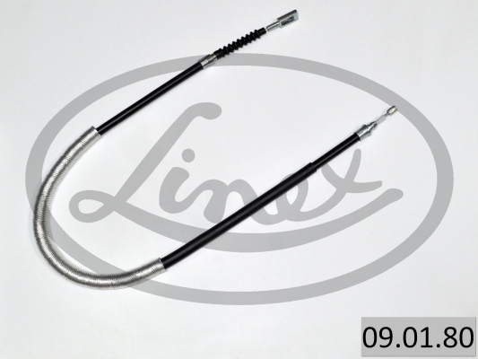 LINEX Håndbremsekabel 090180 venstre for PEUGEOT