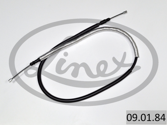 LINEX Håndbremsekabel 090184 venstre for PEUGEOT