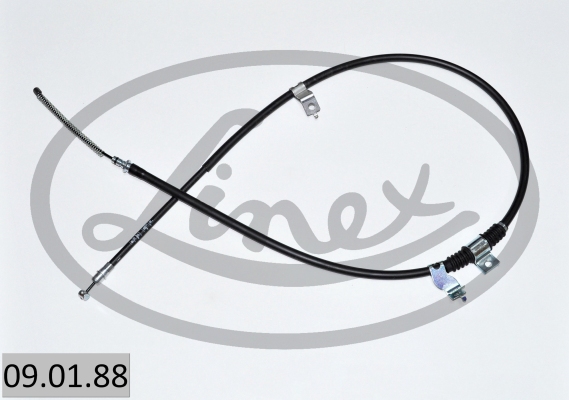 LINEX Håndbremsekabel 090188 højre for PEUGEOT