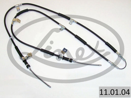 LINEX Håndbremsekabel 110104 bag for DAEWOO