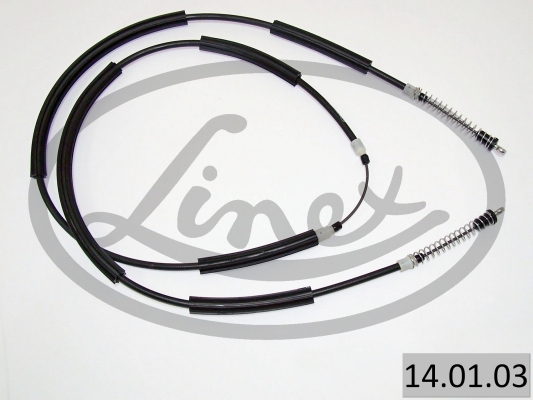 LINEX Håndbremsekabel 140103 bag for FIAT