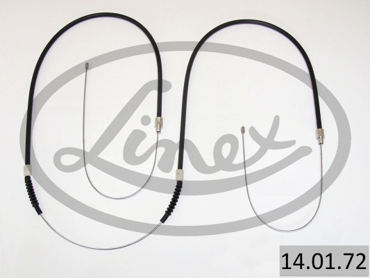 LINEX Håndbremsekabel 140172 bag for PEUGEOT