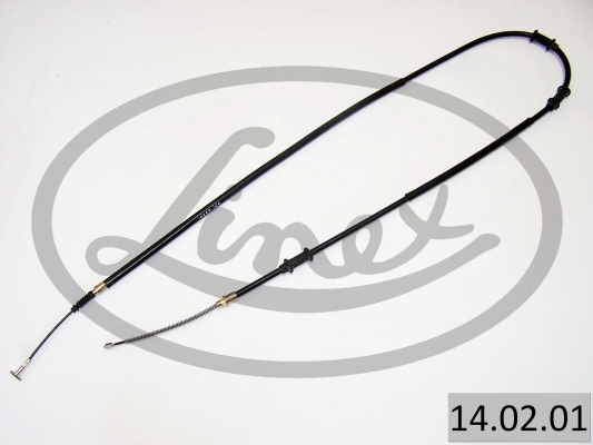 LINEX Håndbremsekabel 140201 højre for FIAT