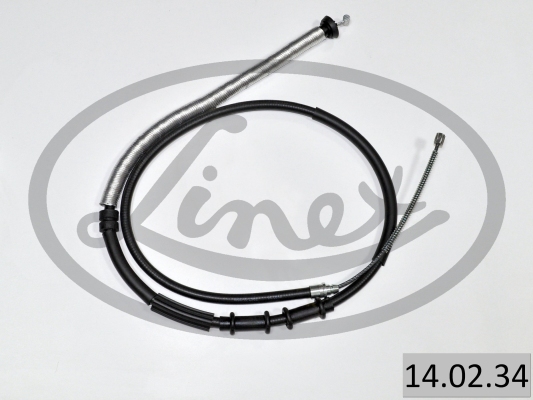 LINEX Håndbremsekabel 140234 venstre for FIAT