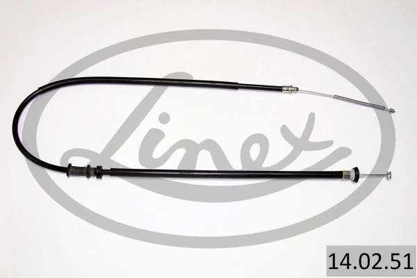 LINEX Håndbremsekabel 140251 venstre for FIAT