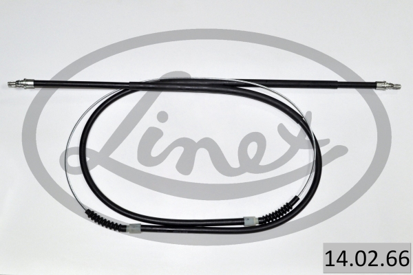 LINEX Håndbremsekabel 140266 bag for PEUGEOT
