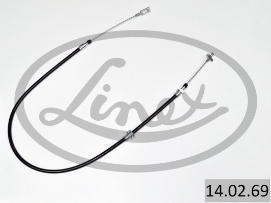 LINEX Håndbremsekabel 140269 venstre for IVECO