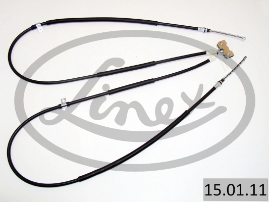 LINEX Håndbremsekabel 150111 bag for MAZDA