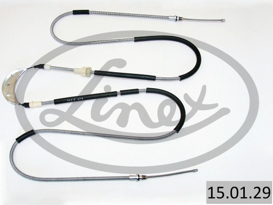 LINEX Håndbremsekabel 150129 bag for FORD