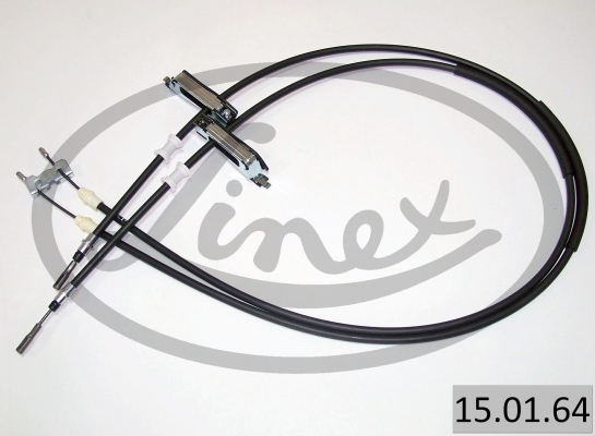 LINEX Håndbremsekabel 150164 bag for FORD