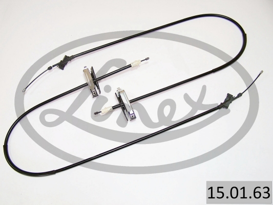 LINEX Håndbremsekabel 150163 bag for FORD