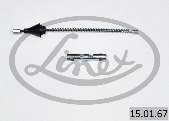LINEX Håndbremsekabel 150167 bag for MAZDA