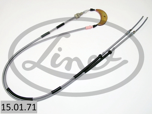 LINEX Håndbremsekabel 150171 bag for FORD